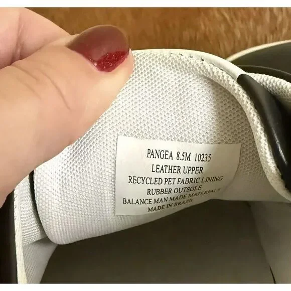 NEW $145 OTBT‎ Pangea 8.5 Platform Sneakers Black Leather Athleisure Chunky - Picture 8 of 9